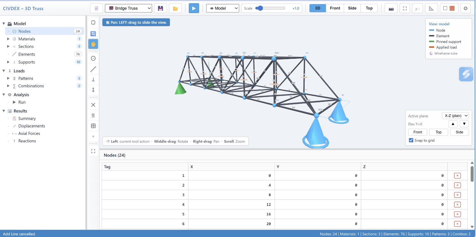Truss 3D